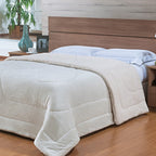 Coberdrom Capetown Liso Microfibra Sherpa Dupla Face