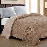 Coberdrom Canelado Plush – Manta Plush com Textura - Lora Enxovais