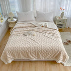 Cobertor Manta Glamour Casal Dupla Face com Sherpa - Lora Enxovais