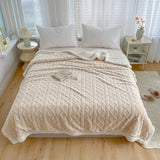 Cobertor Manta Glamour Casal Dupla Face com Sherpa - Lora Enxovais