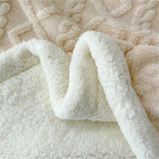 Cobertor Manta Glamour Casal Dupla Face com Sherpa - Lora Enxovais