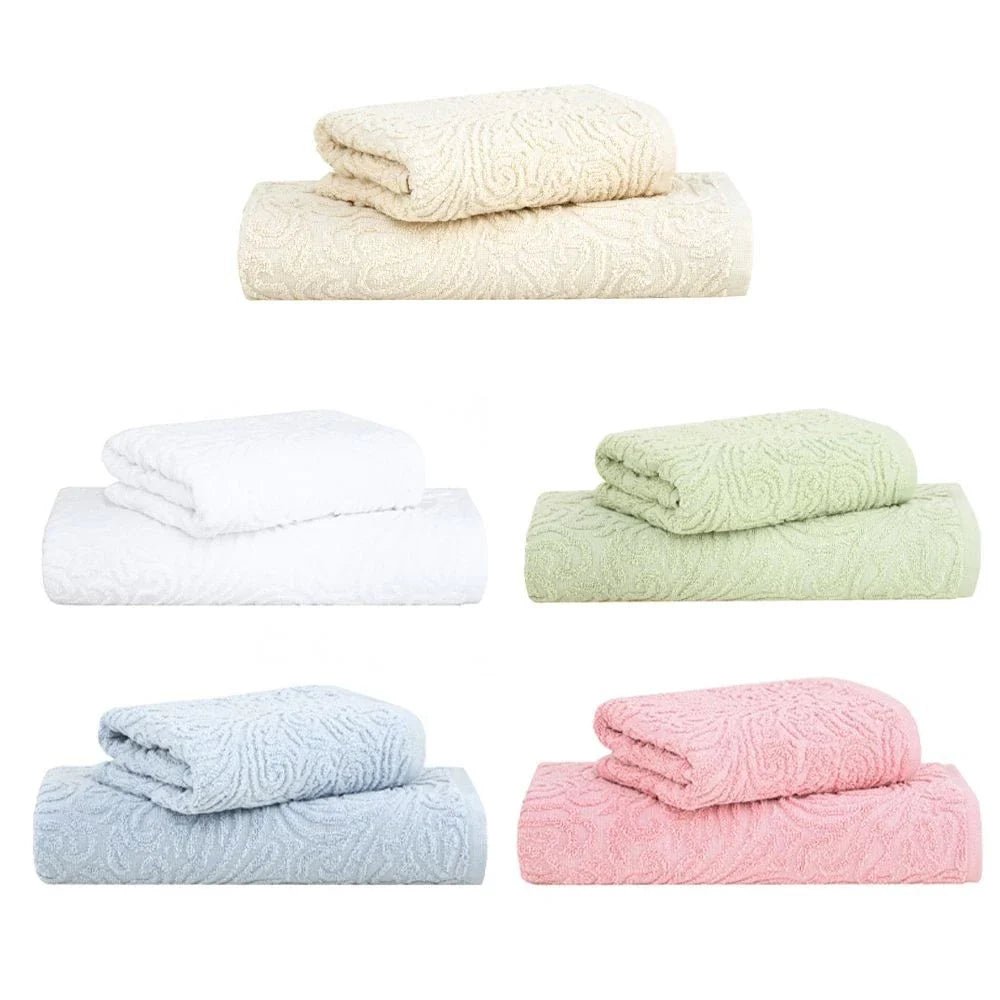 Jogo de Toalhas Botanique 2 Peças Extra Soft Banho 550 g/m² - Lora Enxovais