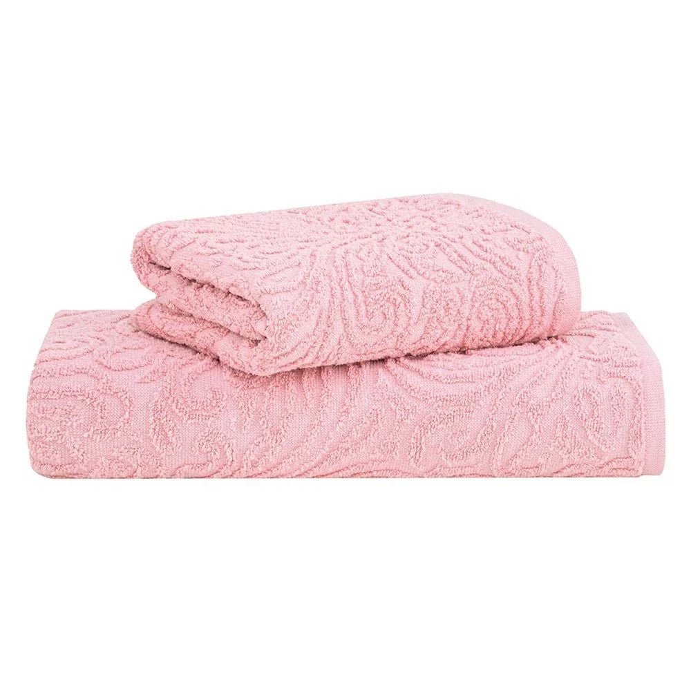 Jogo de Toalhas Botanique 2 Peças Extra Soft Banho 550 g/m² - Lora Enxovais