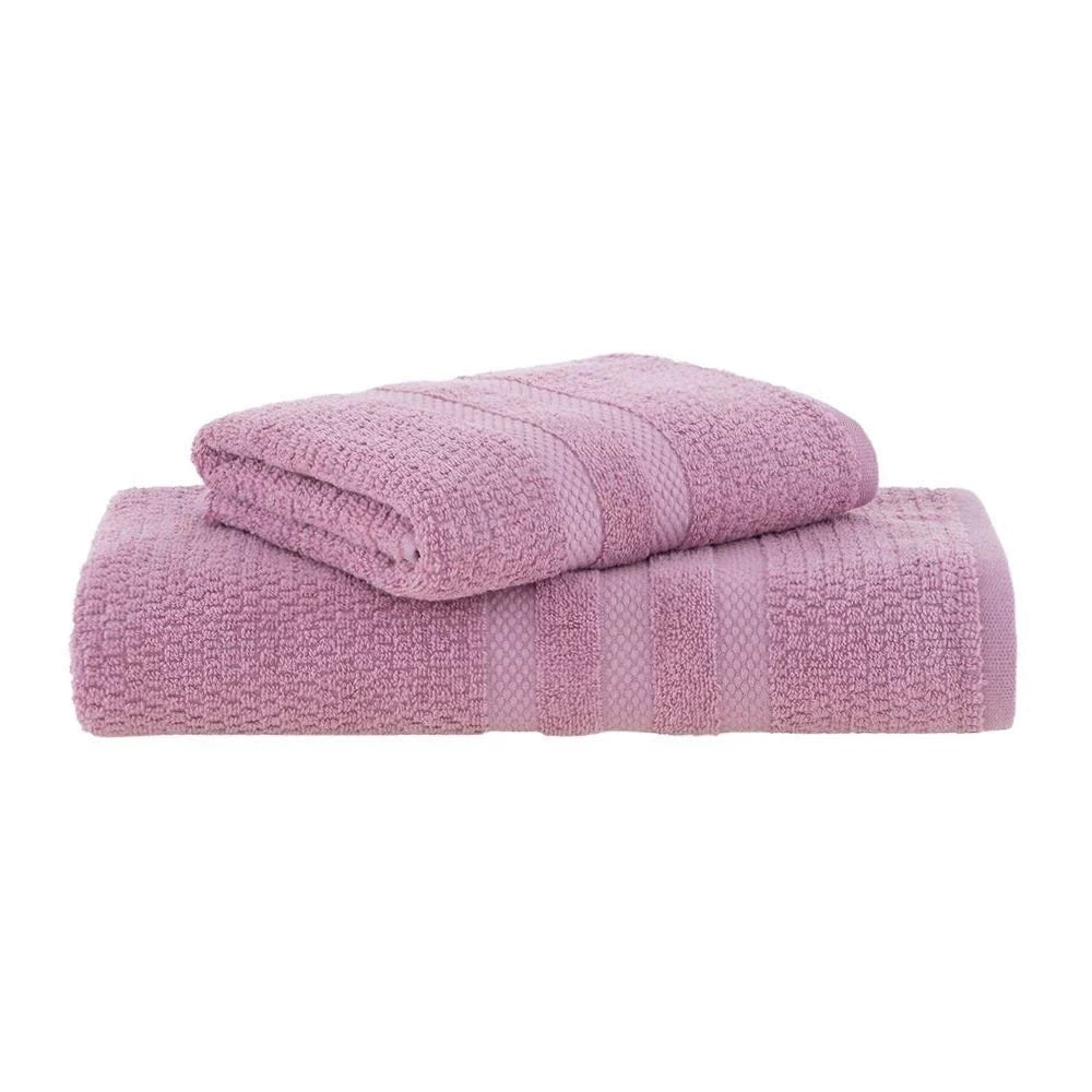 Jogo de Toalhas Liz Extra Soft 2 Peças | 550 g/m² - Lora Enxovais