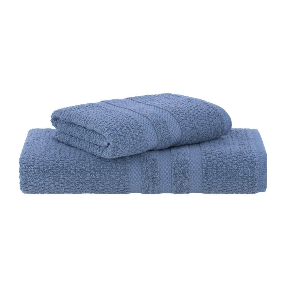 Jogo de Toalhas Liz Extra Soft 2 Peças | 550 g/m² - Lora Enxovais