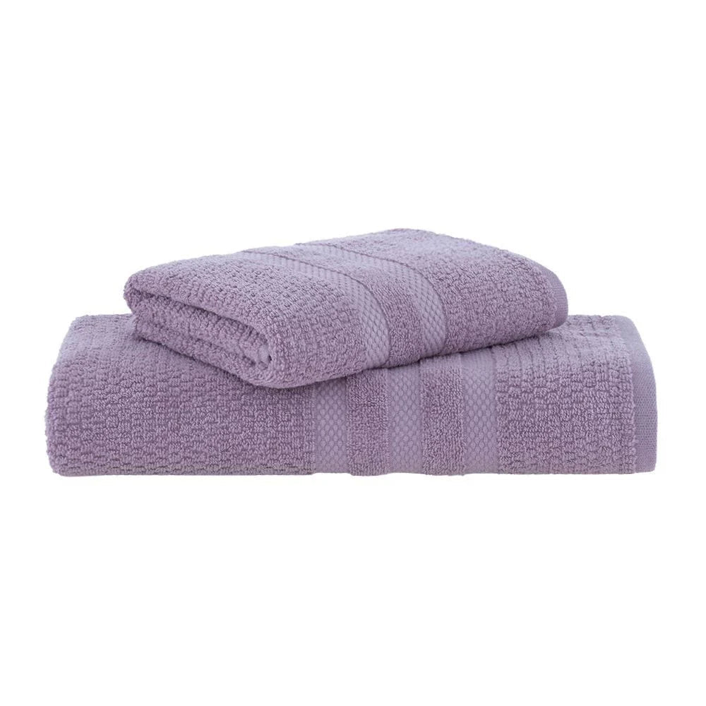 Jogo de Toalhas Liz Extra Soft 2 Peças | 550 g/m² - Lora Enxovais