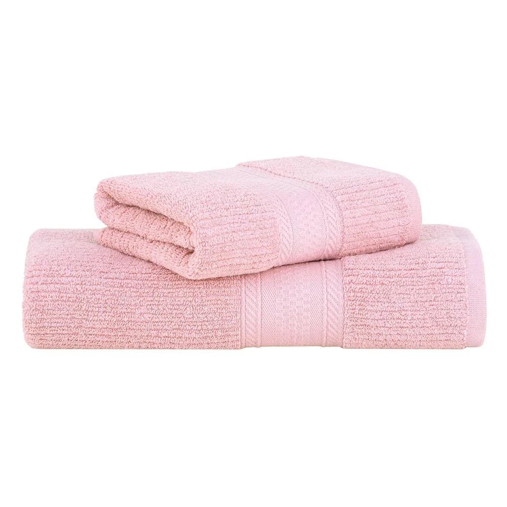 Jogo de Toalhas Olimpo Extra Soft 2 Peças 100% Algodão | 550 g/m² - Lora Enxovais