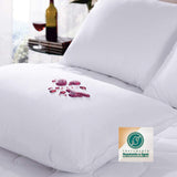 Kit 4 Capas de Travesseiro Nap Home Impermeável - Não faz ruído - 200 Fios 50x70cm Branco - Lora Enxovais