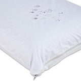 Kit 4 Capas de Travesseiro Nap Home Impermeável - Não faz ruído - 200 Fios 50x70cm Branco - Lora Enxovais