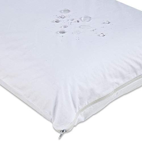 Kit 4 Capas de Travesseiro Nap Home Impermeável - Não faz ruído - 200 Fios 50x70cm Branco - Lora Enxovais