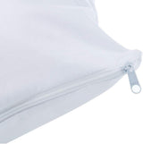 Kit 4 Capas de Travesseiro Nap Home Impermeável - Não faz ruído - 200 Fios 50x70cm Branco - Lora Enxovais