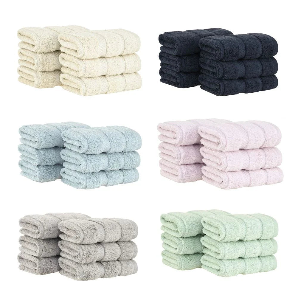 Kit 6 peças Toalhas Lavabo Air Cotton - Lora Enxovais