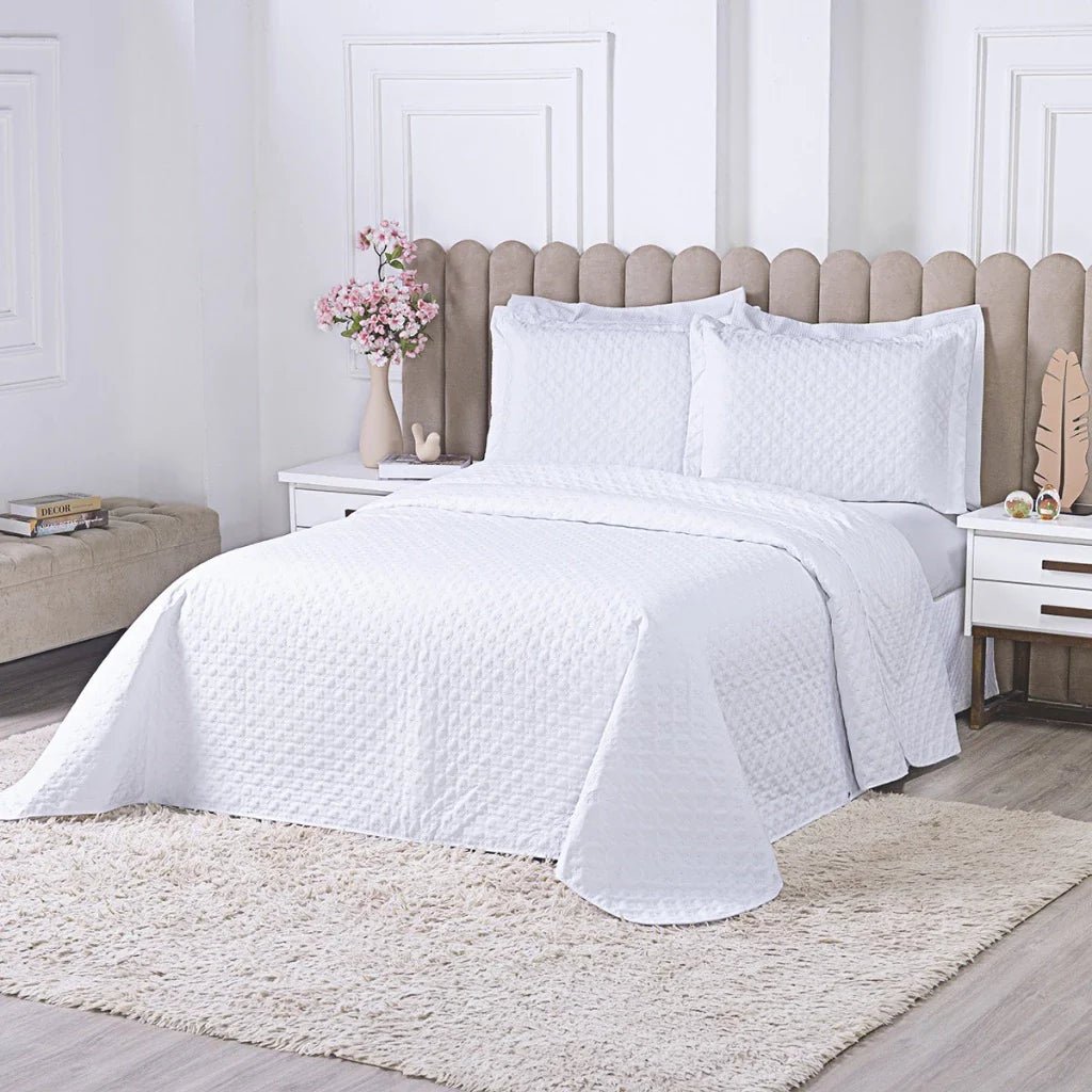 Kit Cobre Leito Mattel 3 Peças Matelassado Dupla Face - Lora Enxovais
