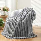 Manta Jacquard - Fleece Macio - Lora Enxovais