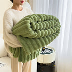 Manta Jacquard - Fleece Macio - Lora Enxovais