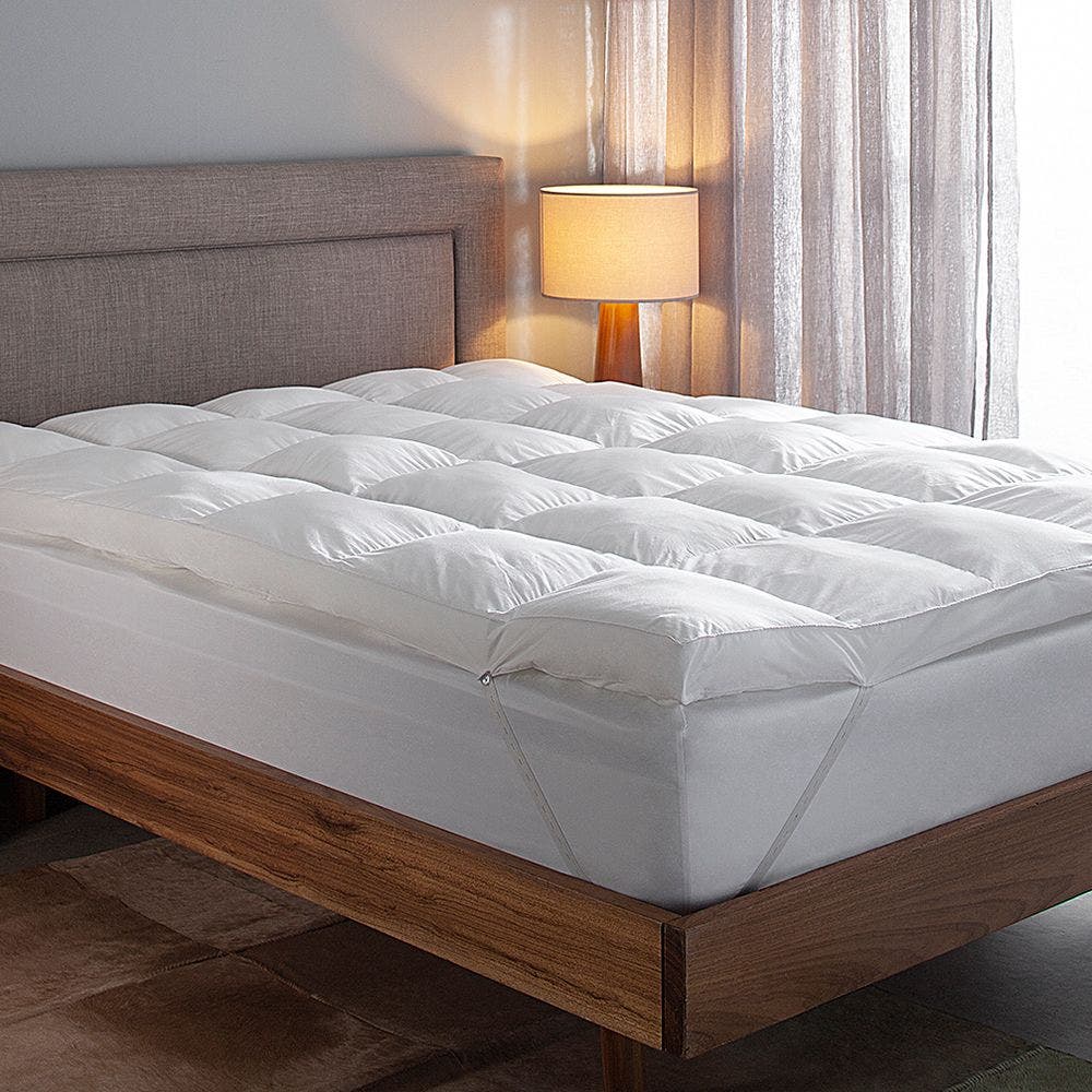 Pillow Top Vision Fill Gold 100% Algodão Acetinado Branco - Lora Enxovais