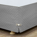 Saia para Cama Box Matelada com Pingente Várias Cores - Lora Enxovais