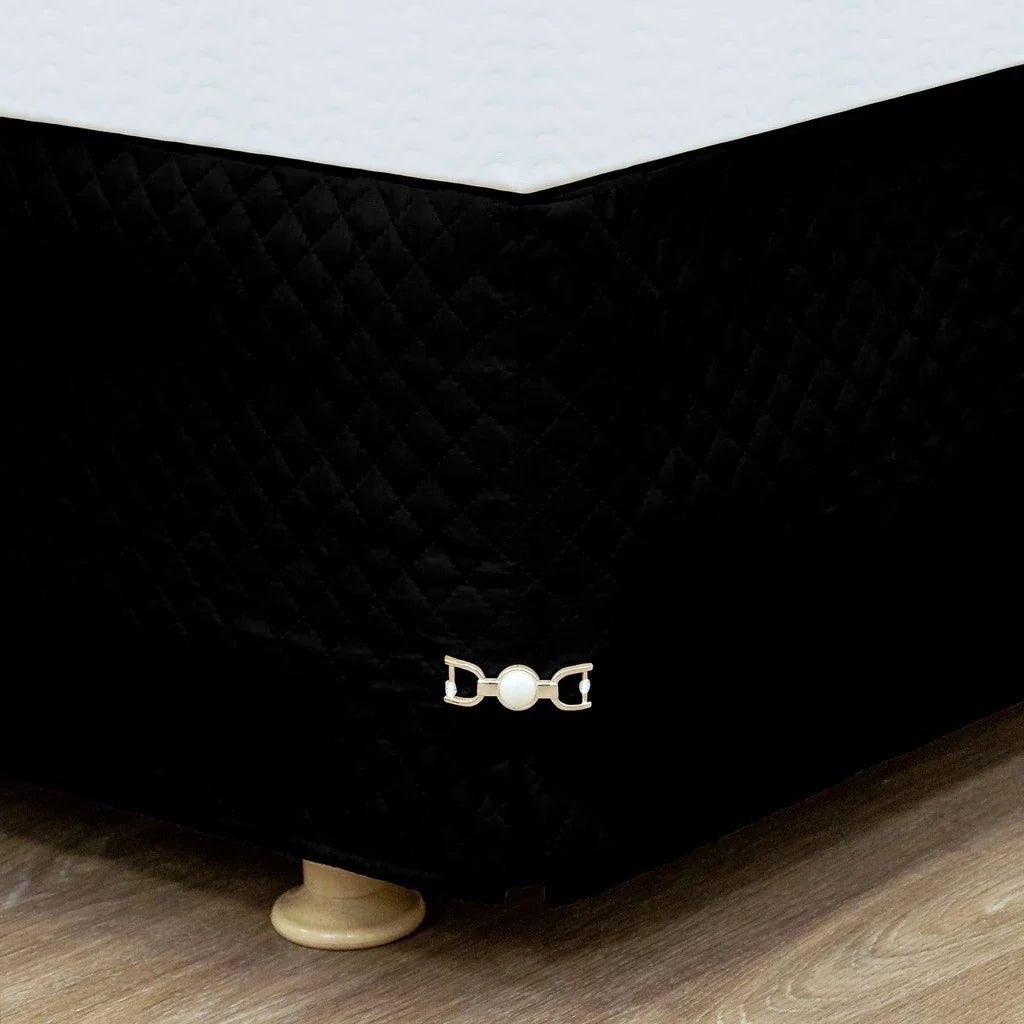 Saia para Cama Box Matelada com Pingente Várias Cores - Lora Enxovais