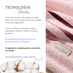 Toalha de Banho Gigante Fio Penteado Lumina - Lora Enxovais