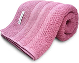 Toalha De Banho Vanilla Extra Soft 100% Algodão Alta absorção Macia Grande 70 x 135cm (Rosa 1665) - Lora Enxovais