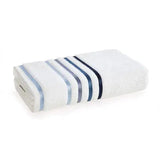 Toalha de Rosto Lumina Branco e Azul - Lora Enxovais